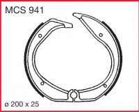 Zadní brzdové čelisti BMW R 80 800 (247), rv. 85-8/88