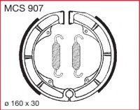 Zadní brzdové čelisti Suzuki GN 250 (NJ42A), rv. 91-93