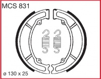 Zadní brzdové čelisti Honda CN 250 Helix (MF02), rv. 88-92