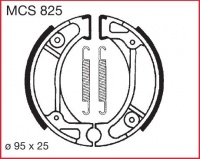 Zadní brzdové čelisti Kymco CX 50 Super (KCP), rv. od 5/95