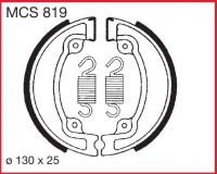 Přední brzdové čelisti Honda CG 125, rv. 85-04