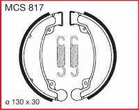 Zadní brzdové čelisti Honda CM 125 C (JC05), rv. od 82