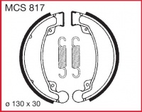 Zadní brzdové čelisti Daelim VS 125 Evolution (VS125), rv. 01-04