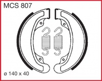 Zadní brzdové čelisti Honda CB 450 N (PC14), rv. 84-85