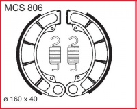 Zadní brzdové čelisti Honda VF 750 C (RC09), rv. 82-92