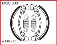 Přední brzdové čelisti Honda XL 250 R (L250S), rv. od 90