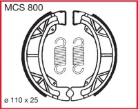 Zadní brzdové čelisti Kymco 50 Spacer (SH10), rv. od 97