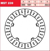 Brzdový kotouč přední BMW R 1150 GS (Evo/ABS) (R21), rv. 02-03