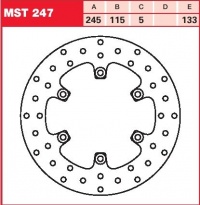 Brzdový kotouč zadní Ducati 900 Sport SS i.e. (V1), rv. 2002