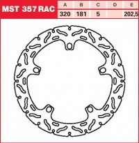 Brzdový kotouč přední BMW R 1150 RT (Intergral ABS) (R11RT), rv. od 04