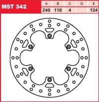 Brzdový kotouč zadní Suzuki RM 125 (RF13A), rv. 99-05