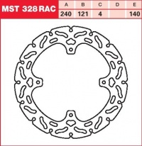 Brzdový kotouč zadní Honda CR 250 (ME03), rv. od 04