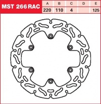 Brzdový kotouč zadní KTM 125 Sting (KTM 125), rv. od 98