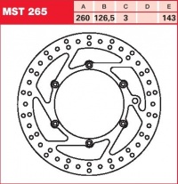 Brzdový kotouč přední KTM EXC 380, rv. 98-02