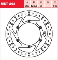 Brzdový kotouč přední KTM MX 125, rv. 94-95