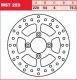 Brzdový kotouč přední Yamaha YP 125 Majesty (SE02), rv. 98-06