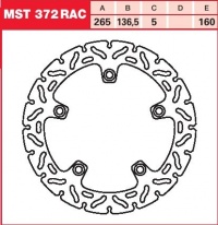 Brzdový kotouč přední BMW K 1200 R (K12R), rv. 05-07