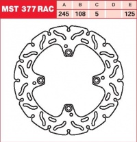 Brzdový kotouč zadní Ducati S4R 998 S4R-S, rv. od 07