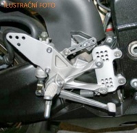 Nastavovací plát přepákování levý černý Suzuki GSXR 600 (WVCV), rv. od 08